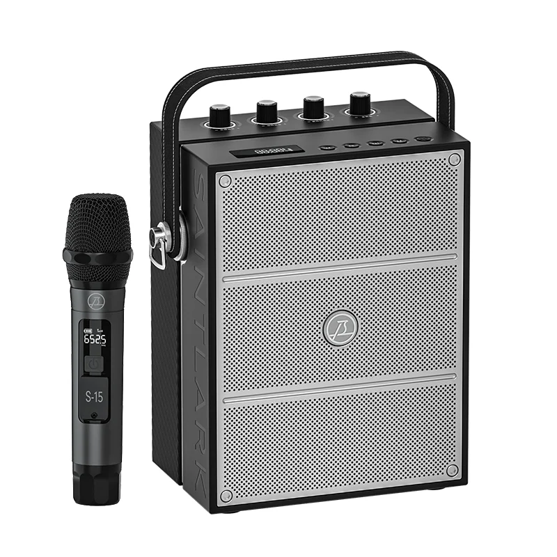 

2025Home Singing KTV multifunctional Speaker Portable Audio Amplifier wireless Speaker for meeting conference
