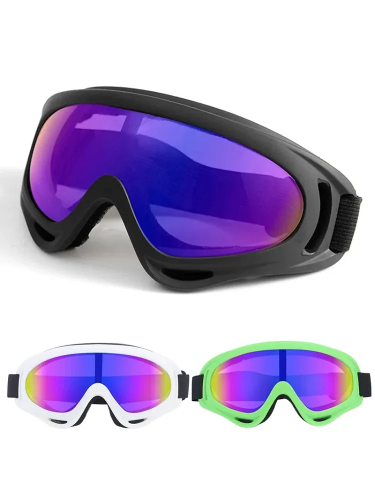AliExpress Skiing Goggles Cycling Motorcycle Windproof Goggles Anti-fog X400 Snowboard Snow Goggles Winter Outdoor Sport Skiing Eyewear