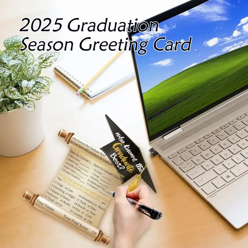 Graduation Announcements 2025 Cards Greeting Cards 2025 Graduation Party Decoration Supplies for Son Daughter Grandson