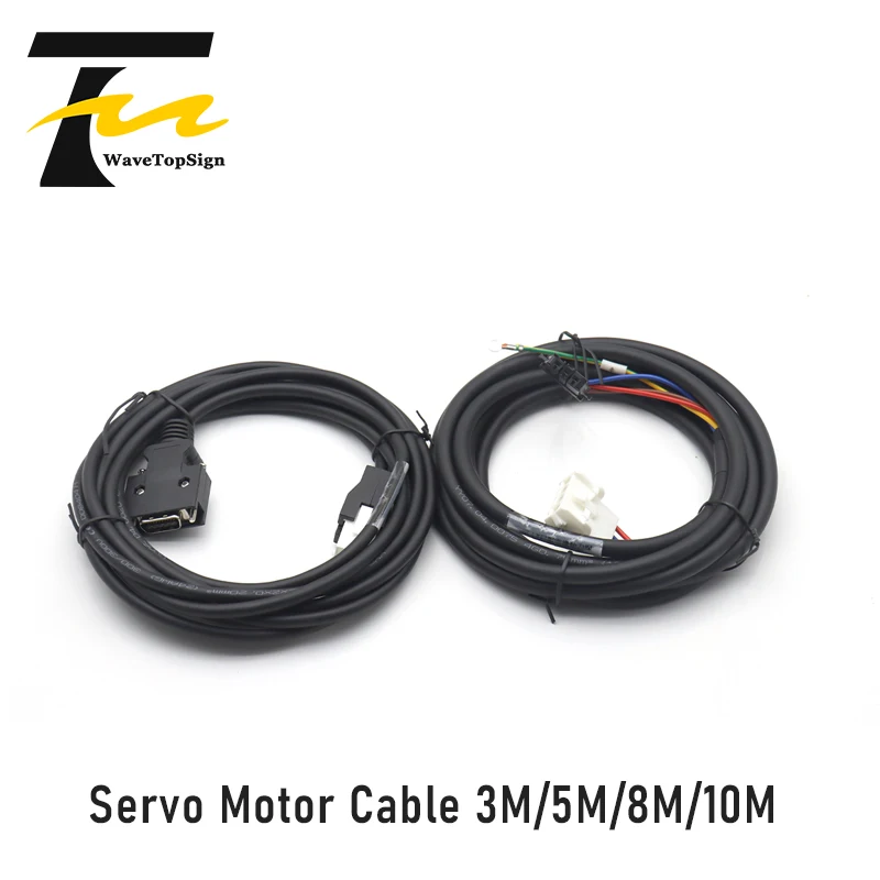 

WaveTopSign Servo Motor Encoder Cable WSC-P06P03-D WSC-P06P05-D Power Cable WSC-M04P03-B WSC-M04P05-B for FUJI