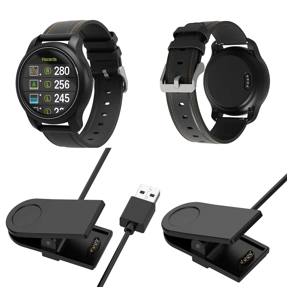 

Быстрое зарядное устройство с ремешком usb-кабель для GolfBuddy W12 зарядное устройство для умных часов док-станция с зажимом адаптер зарядное устройство