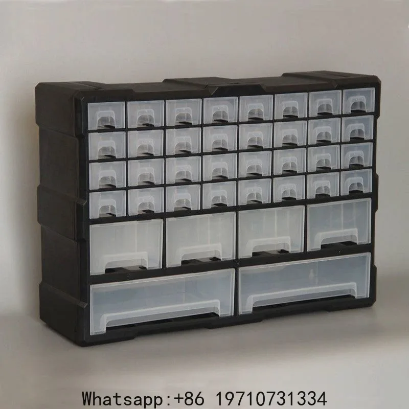 Plastic Drawer Type Parts Storage  Screw Accessories Packaging Tool Box Transparent Multifunction Waterproof Thicken Boxes