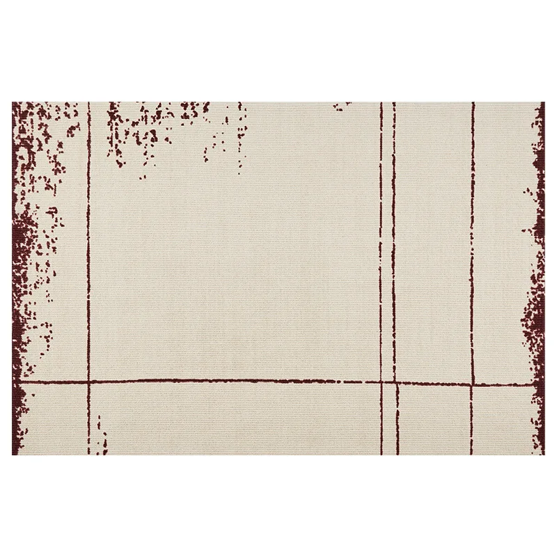 New Zealand wool, living room coffee table blanket, simple high-end bedroom bedside, medieval villa mansion carpet