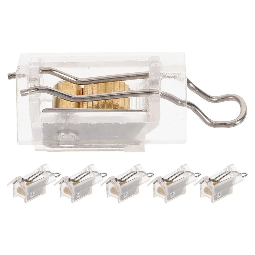 

6Pcs Blind Cords Lock Accessories Precision Gear Design for Window Blinds Bamboo Shades Home Indoor Use Blind Components