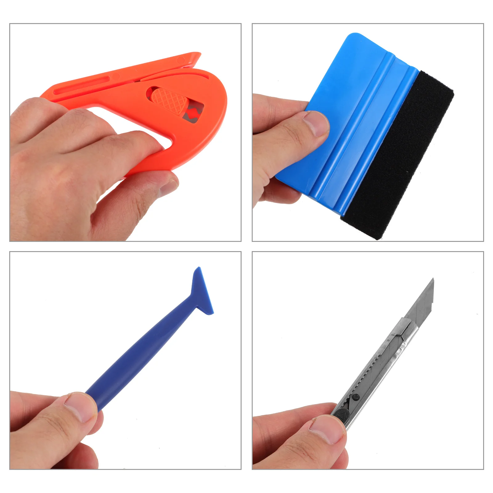 

1Set Car Window Tint Tool Kit Convenient Film Installation Tools Durable Set for Automotive Windows Window Tint Tool Kit