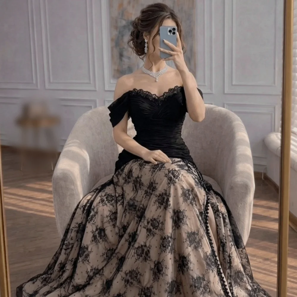 

Индивидуальные вечерние платья для женщин: элегантные длинные платья с открытыми плечами для вечеринок и свадеб, высокое качество