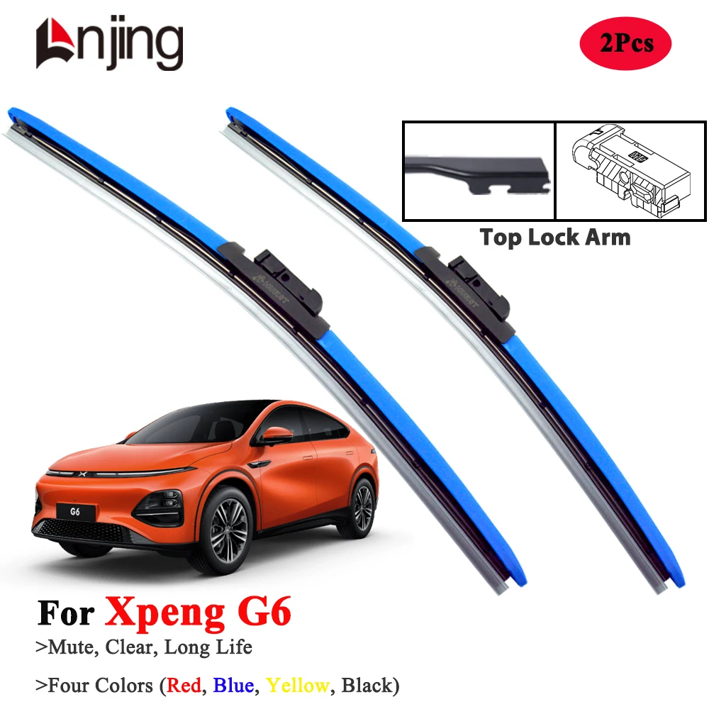 

LNJING Colorful Car Wiper Blades For Xpeng G6 2023 2024 2025