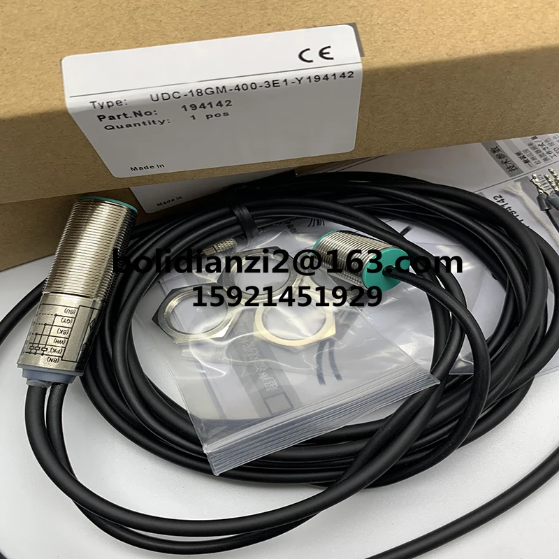 UDC-18GM50-255-3E0 3E1 3E2 3E3 مستشعر بالموجات فوق الصوتية ضمان حقيقي