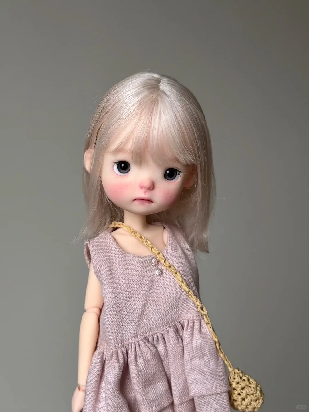 

High Quality BJD Doll 1/6 xiaop Landoudou Girl Advanced Resin Tan Skin Resin Doll Art Model DIY Makeup Toy for Collectors