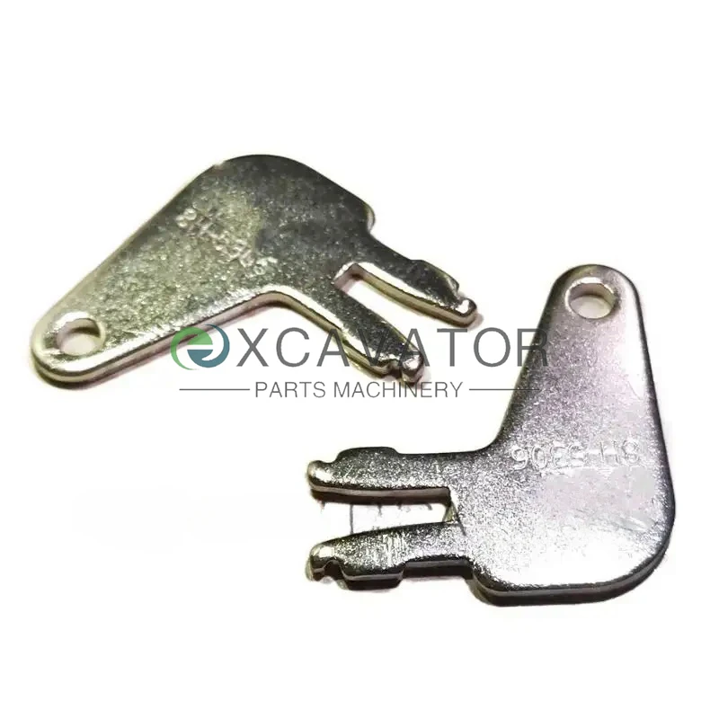 2 pcs CAT 8398 8H5306 Excavator key, battery key, electric switch key, power switch key