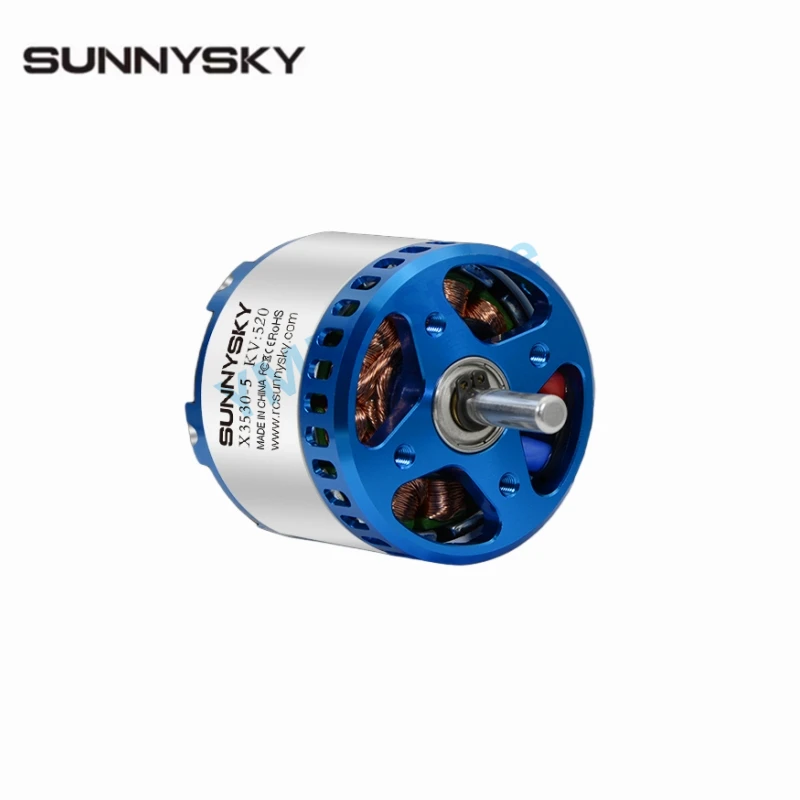 SunnySky X Series V3 X3530 KV220/KV445/KV520/KV650/KV860 Brushless Motors for RC Drone 40-70E Airplane Fixed Wing Helicopter