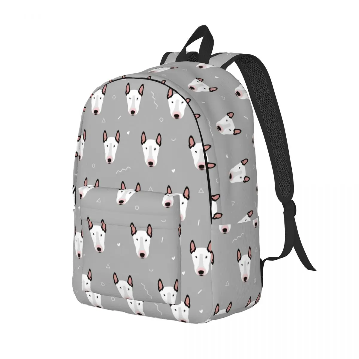 Bull Terriers Backpack for Boy Girl Kids Student School Bookbag Gift Animal Dog Lover Daypack Kindergarten Primary Bag Travel