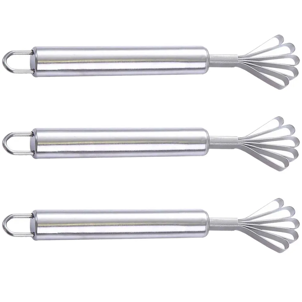 

3pcs Coconut Meat Planer Potato Shredder Scraper Fruit Hand Grater Kitchen Tools Stainless Steel Multi Functional Easy