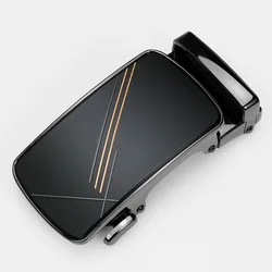 Men's belt buckle, 36.5mm non perforated belt automatic quick release zinc alloy belt buckle men's accessories