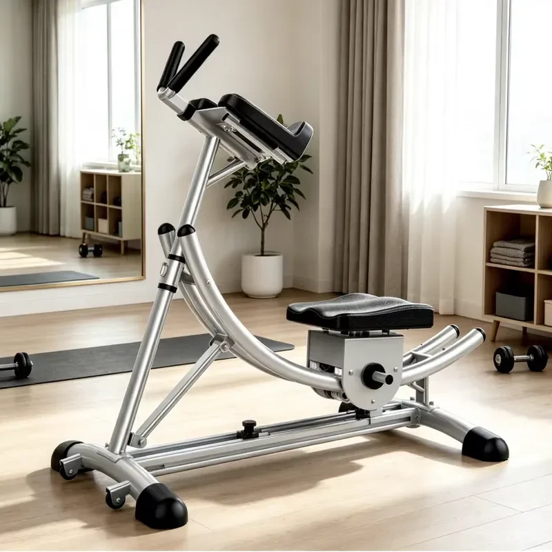 Gym Strength Training Fitness Core Abs Trainer Waist Workout Machine Home Curl Foldable Portable Sit-Up Aids