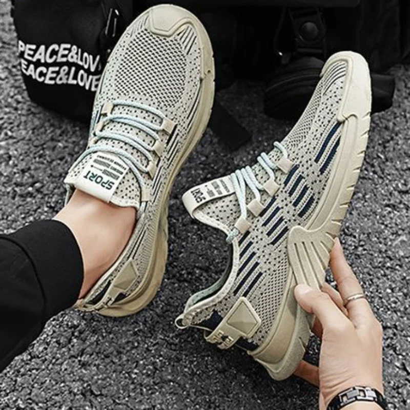 Men's Casual Sneakers Lightweight Male Shoes Breathable Sports Athletic Summer Sale On Basketball Trends 2024 Y2k Comfortable 39