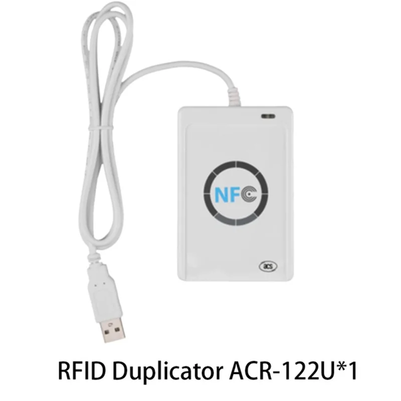 M20K ACR122U Programmer ISO14443 Smart Chip Card Reader 13.56Mhz Tag Clone Copier NFC Duplicator (C)