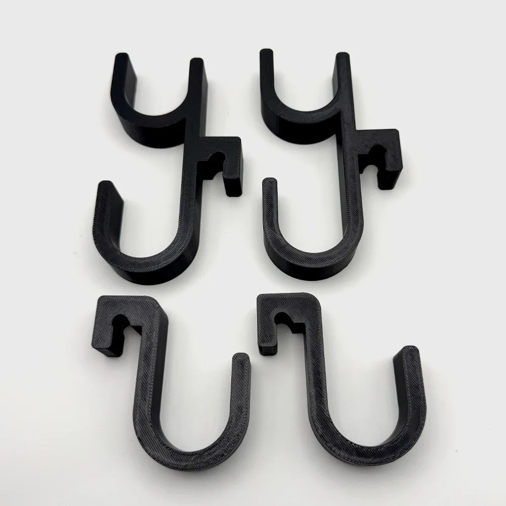 2Pcs Car Umbrella Hooks - Trunk Hangers, Universal for Sedans with No-Drill Installation, Multi-Functional Seat Back Storage Racks image 4