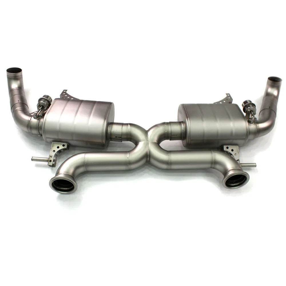 Groothandelsprijs 304 Rvs Uitlaat Voor Audi R8 2017-2024 Kleppen Controle Uitlaat Ventiel Uitlaat Sport Catback tips