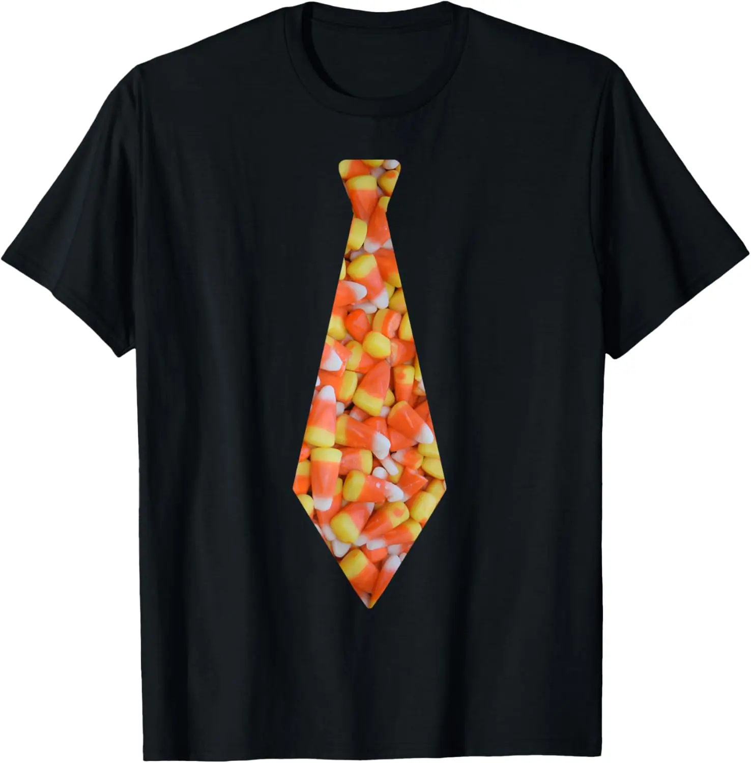 Candy Corn Tie Halloween Costume T-Shirt