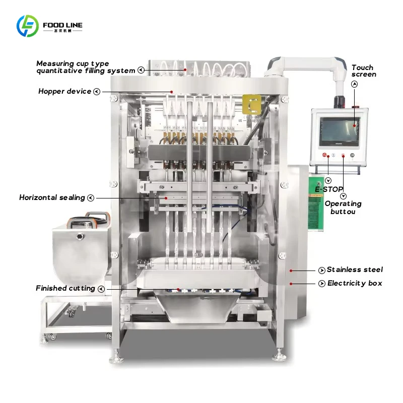 Small Sachet Mouth Wash Filling Packaging Machine Mouthwash Packing Machine Juice Sachet Energy Drink Stick Bag Packing Machine