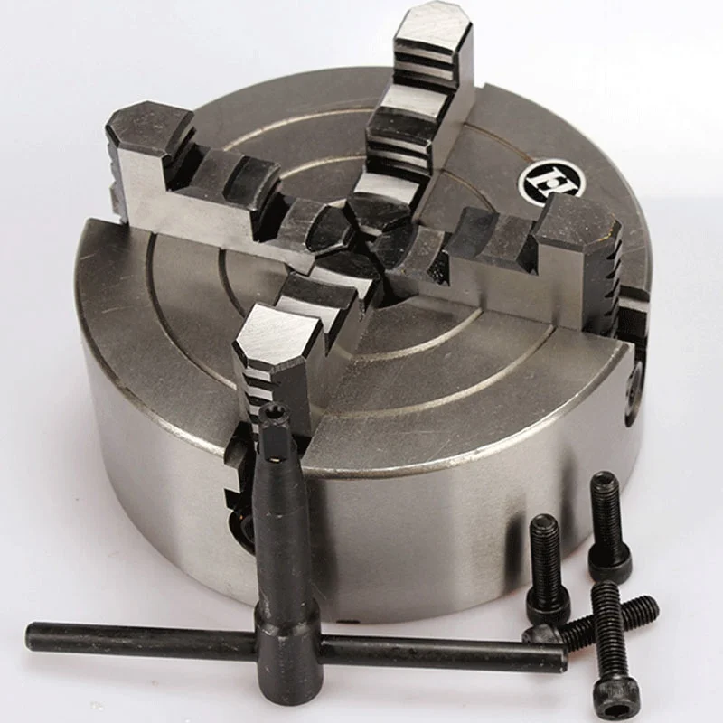 Self -centring Chucks K12-100/K12-200/K12-160 CNC Lathe Machine Chuck HT Manual Lathe Machine for Steel CN;SHN K12 Series 4-jaw
