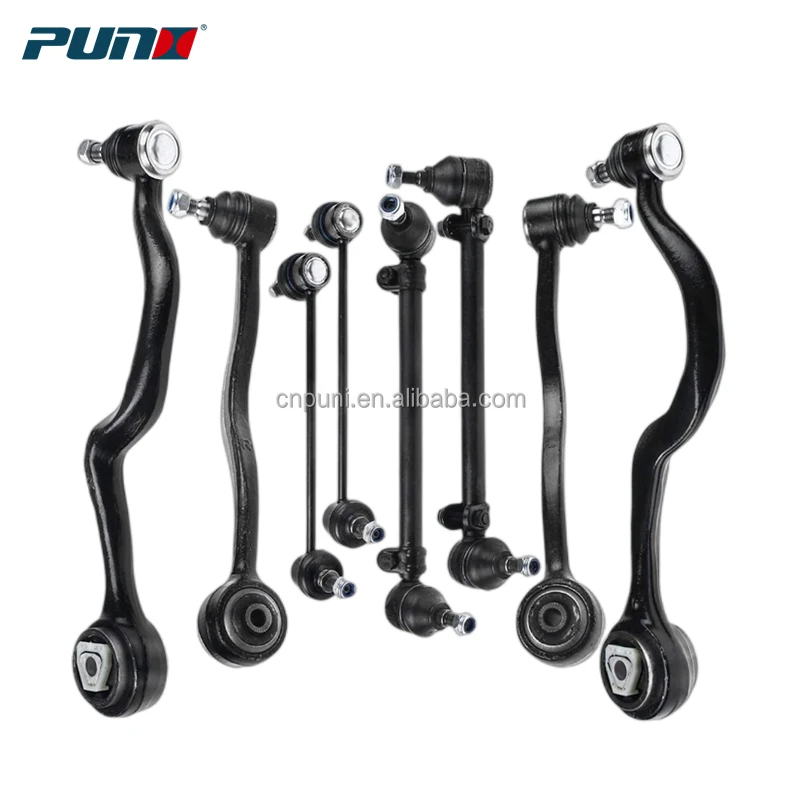 8PCS Auto Suspension parts Front Lower control arm For  BMW 5 E28 E34 525 540i 31121131587 31121141098