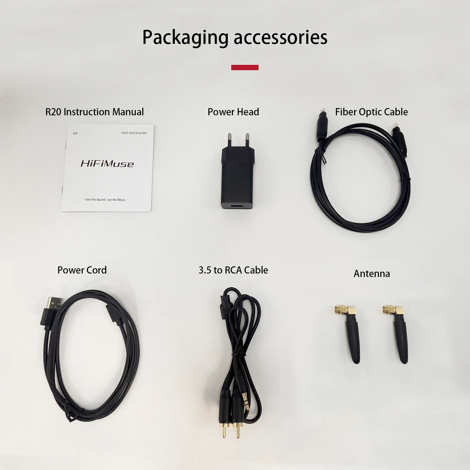 HiFiMuse R20 Wireless Audio Streamer | Arylic S10+ Audio Receiver  PC Audio Jack Adapter AUX Wireless  Multiroom