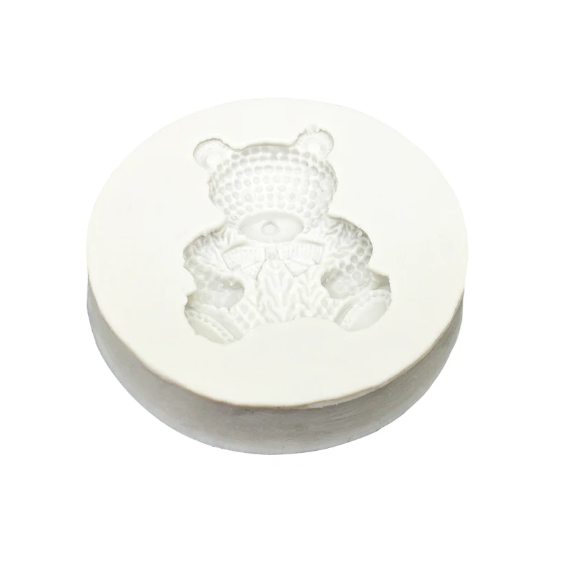 Bear Silicone Mold Sugarcraft Chocolate Cupcake Baking Mold Fondant Cake Decorating Tools
