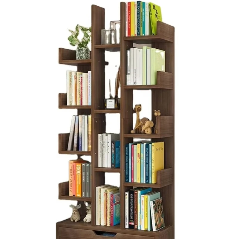 Modern Family Student Living Room Space Saving E****my Simple Receiving Bookcase