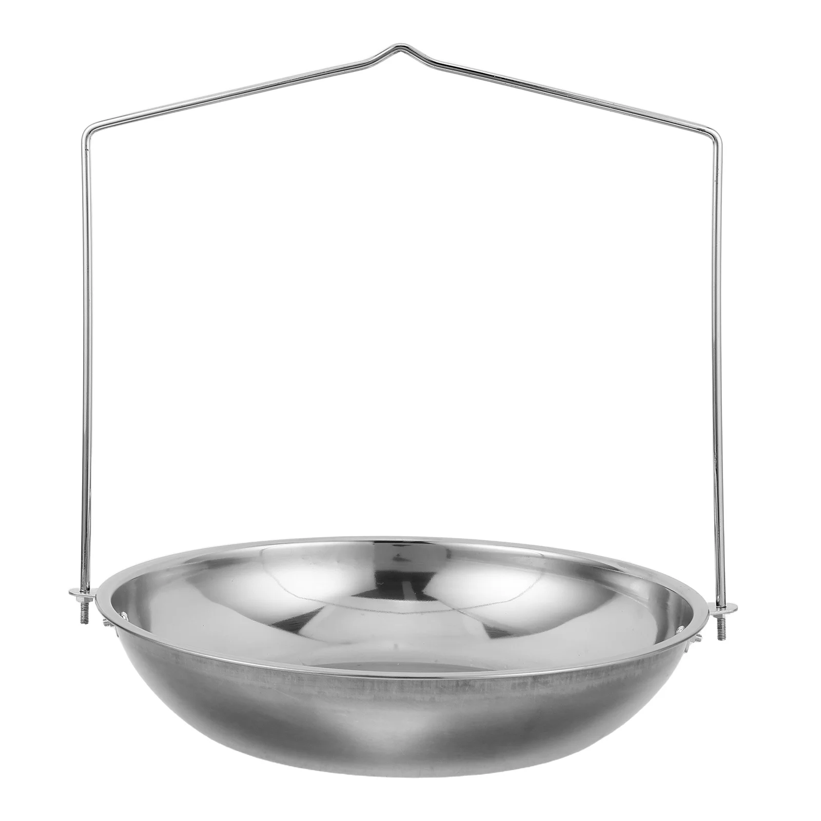 

Stainless Steel Hanging Scale Pan Cradle For Grain Food Weighing Chain Hook Fishing Baking Shopping Industrial Crane Scale