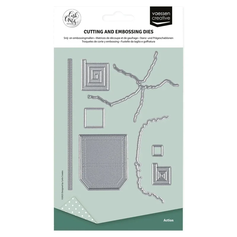 Snijmallen Garden door Carla Creates 2025 Nieuwe Metalen Stansmessen Craft Embossing Maken Papier Wenskaart Maken Sjabloon DIY