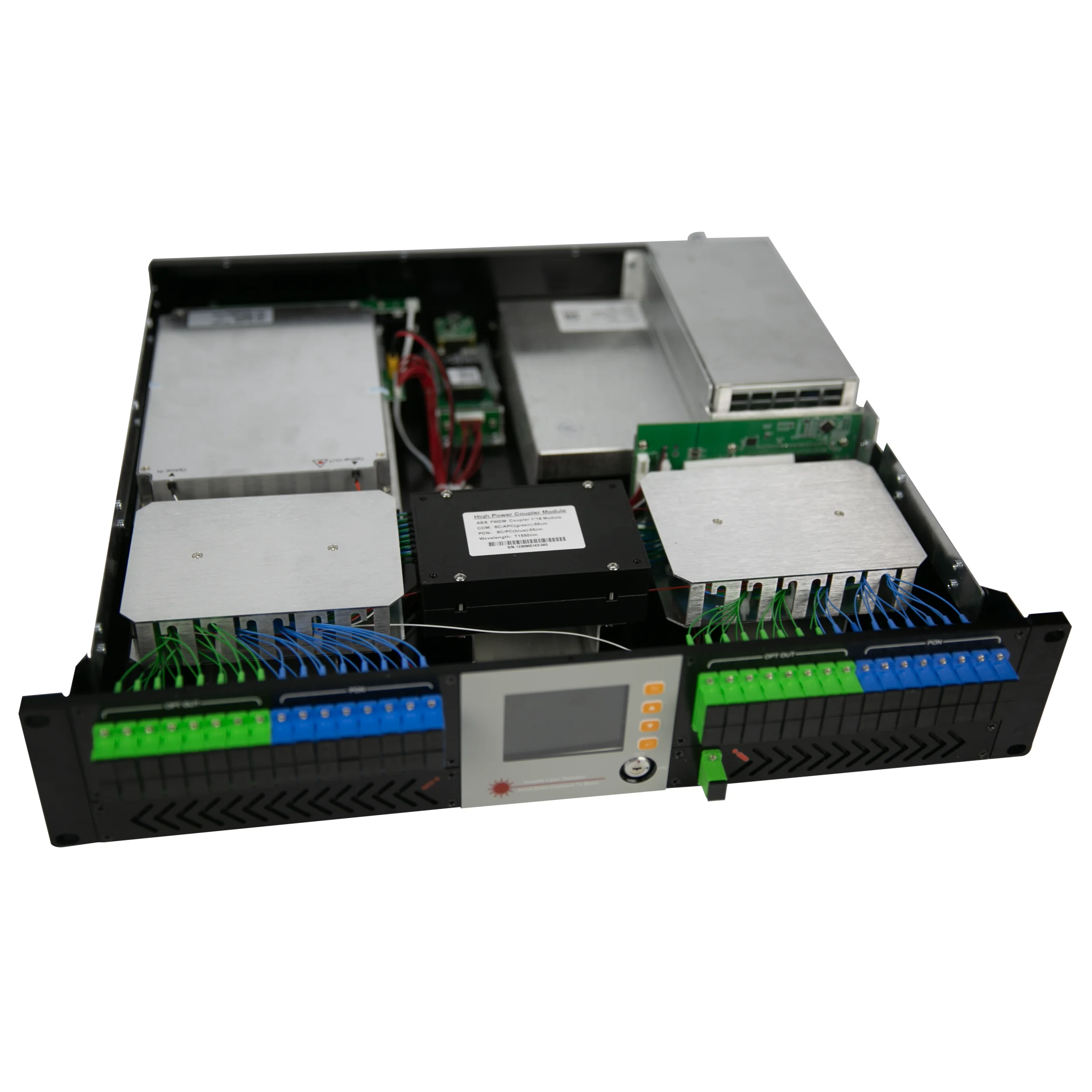 Products subject to negotiationGood price EDFA  32 PORT with WDM 19/20/21/22/23db  1550nm  Optical  Fiber Amplifier  CATV SC