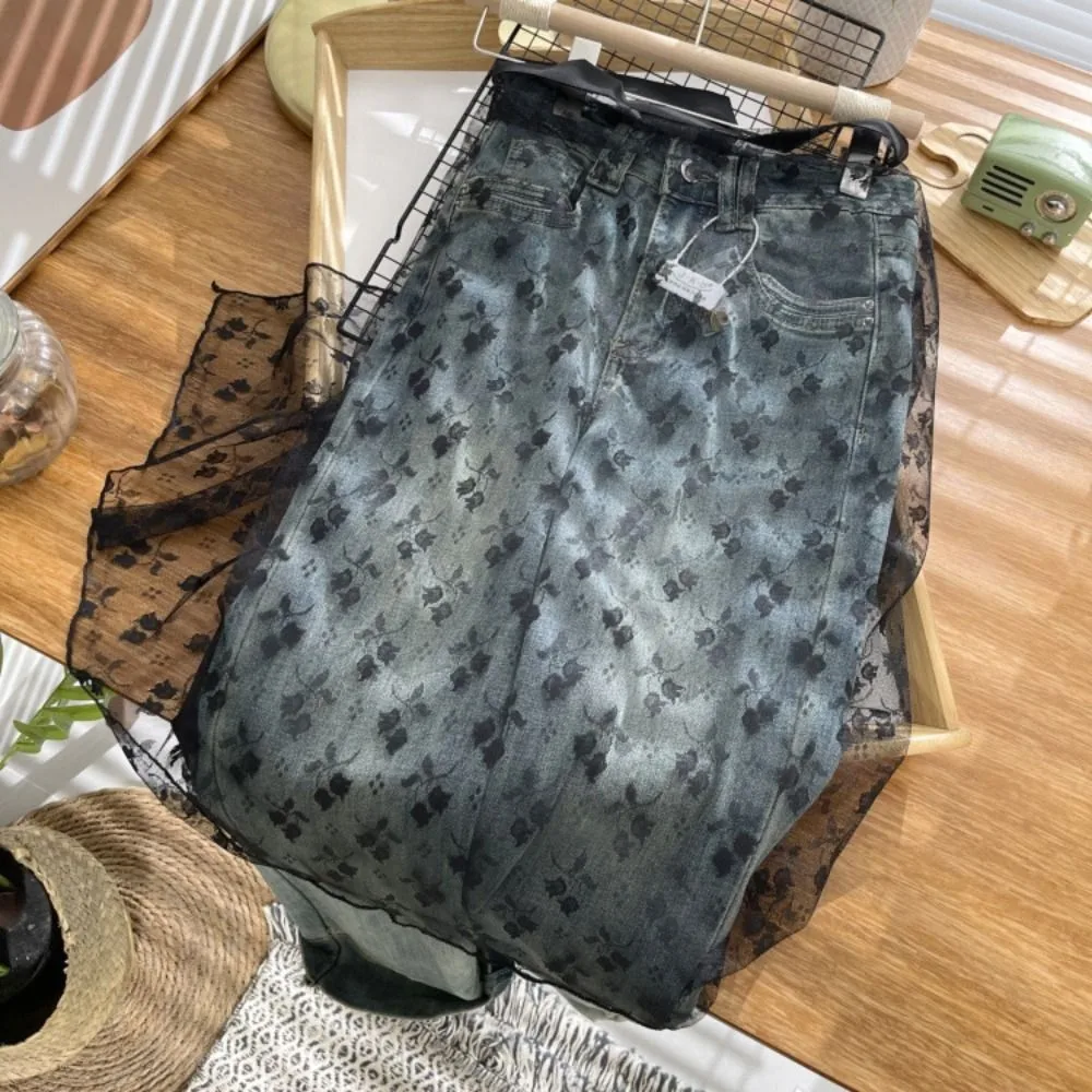 Sheer Lace​​ Lace Up Skirt ​​Glitter Sequins​​ ​​Adjustable Ties​​ ​​Sequins Flower Apron​​ ​​Boho Design​​ Sexy Cover Up​​