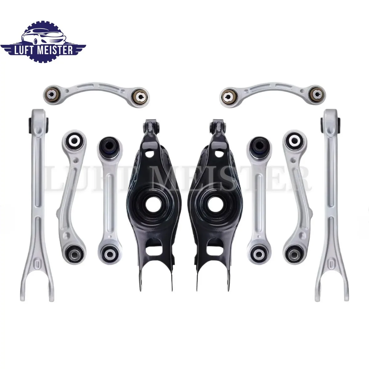 

10Pcs Rear Lower Control Arm Suspension for Maserati GHIBLI III M157 Automotive Quattroporte 2013-2016 670002808,670007251