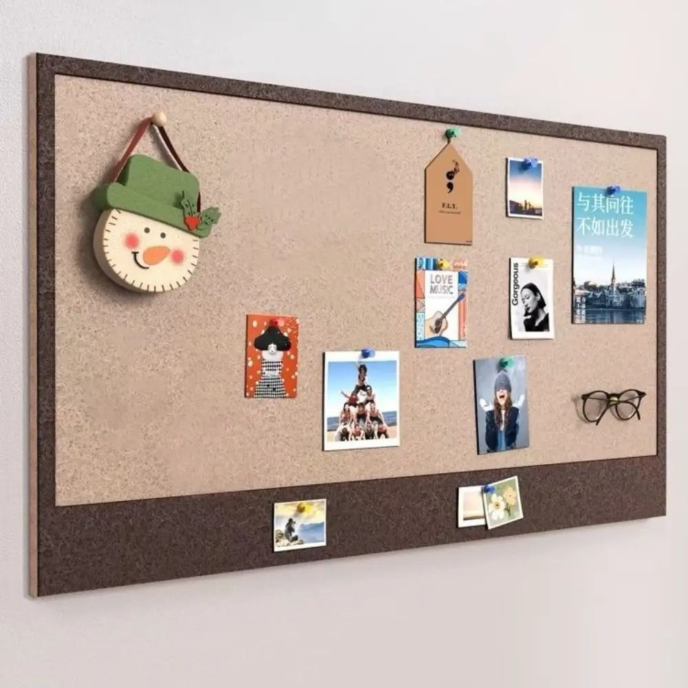 New Does Not Hurt Wall Felt Board Storage Board Self-adhesive Photo Wall Sticker Decorative Display Rack Message Board