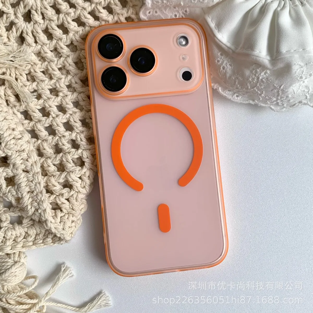 เคสโทรศัพท์แบบใสบางสำหรับ Magsafe Wireless Charge สำหรับ iPhone 17 Air 16 15 14 Plus 13 12 Pro Max ฝาหลังใส PC