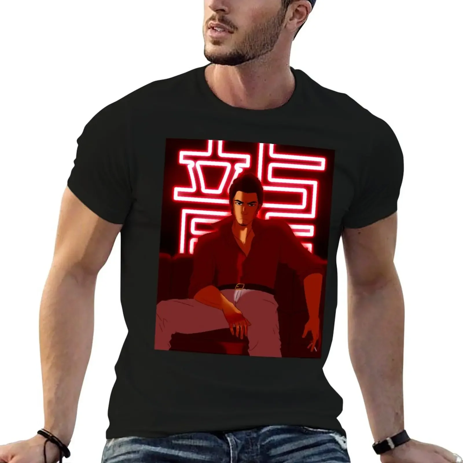 The Dragon of Dojima T-Shirt anime stuff cheap stuff men t shirt