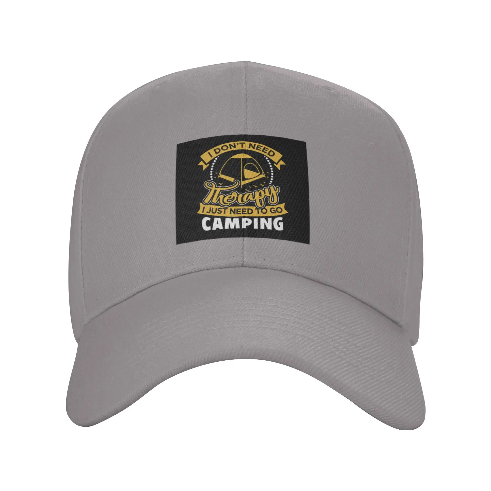 I don t need therapy I just need to go Camping Trendy Baseball Cap School Day Men Baseball Cap