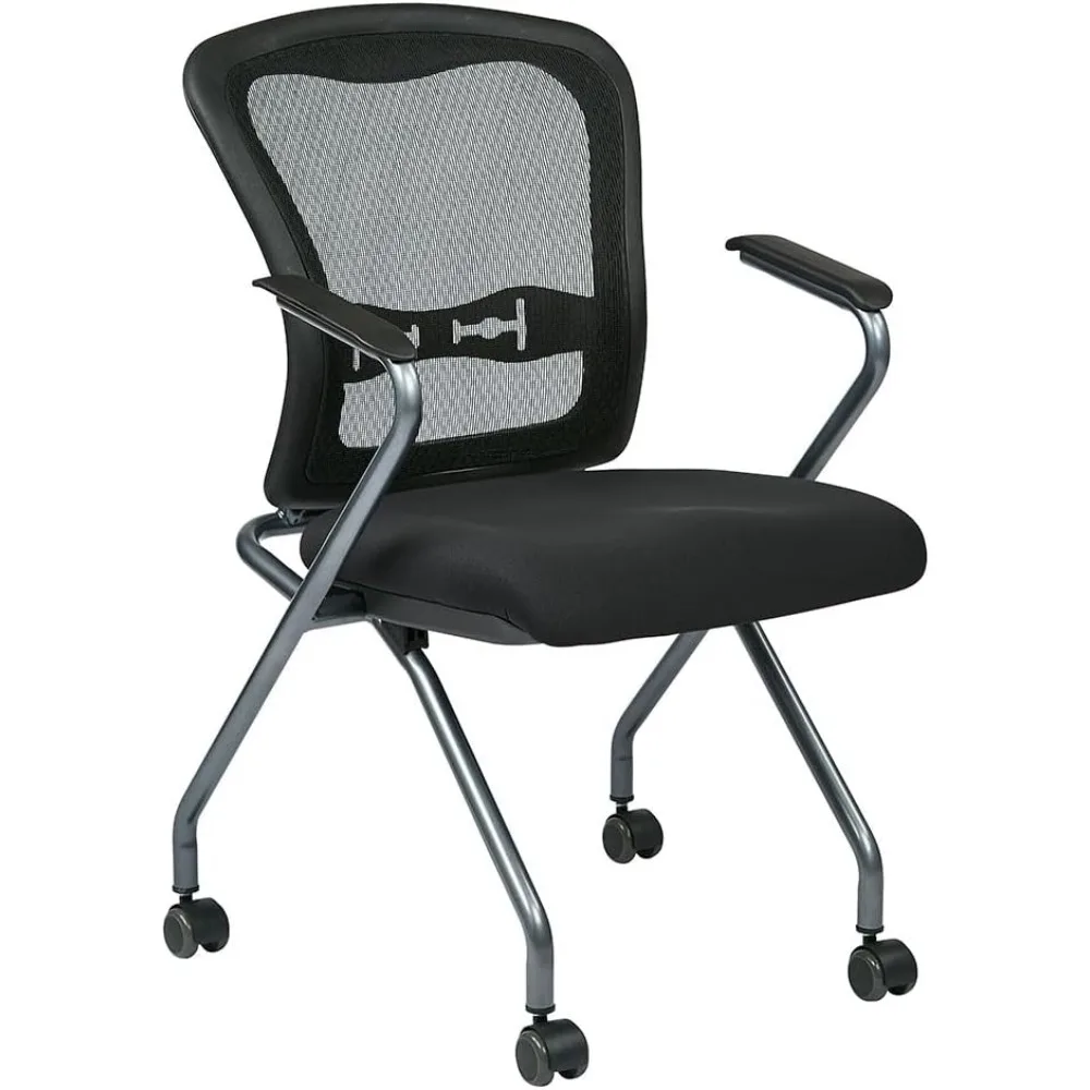

"Office Star Pro-Line II Premium Folding Chair with ProGrid Backrest"
