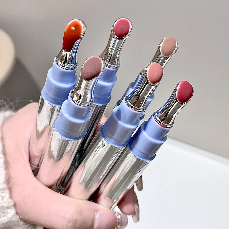 Mirror Watery Essence Lip Gloss Long-Lasting Non-Sticky Plumping Liquid Lipstick Jelly Lip Glaze Makeup Moisturizing Lips Tint