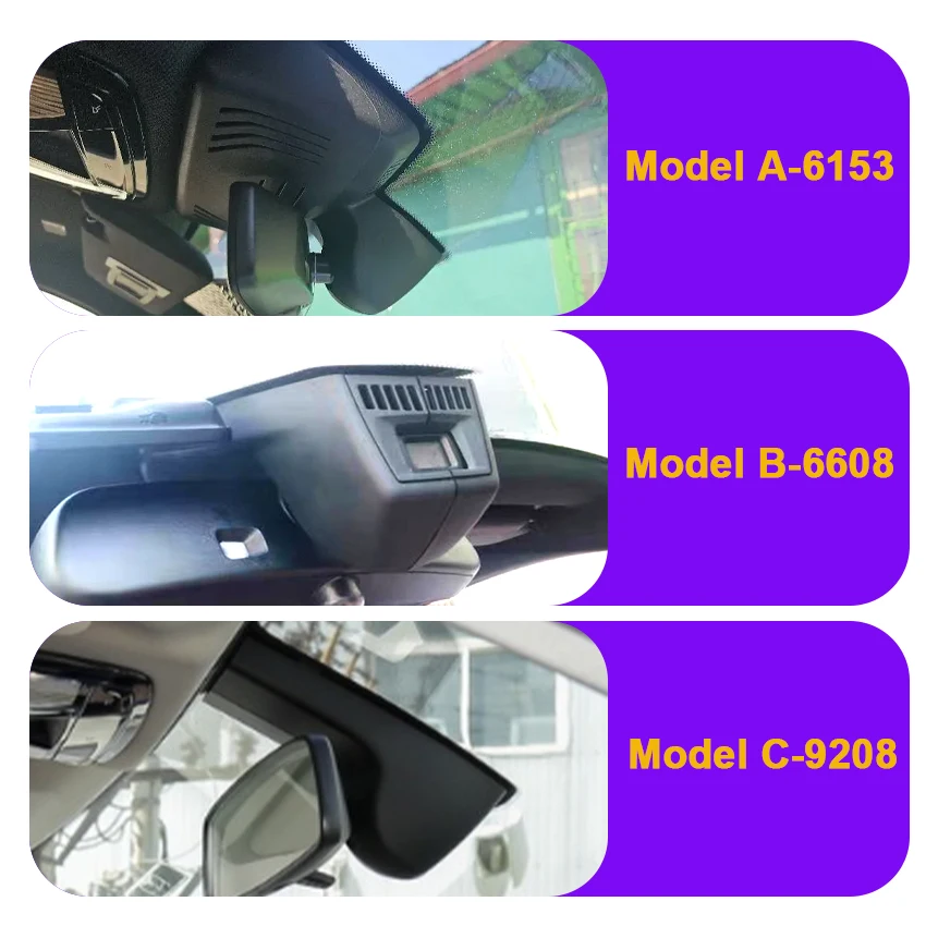 4K Dash Cam for BMW X3/iX3/X3M G01 2018-2024, UHD Car Camera, Loop Recording, Easy Install, WDR, Built-in WiFi