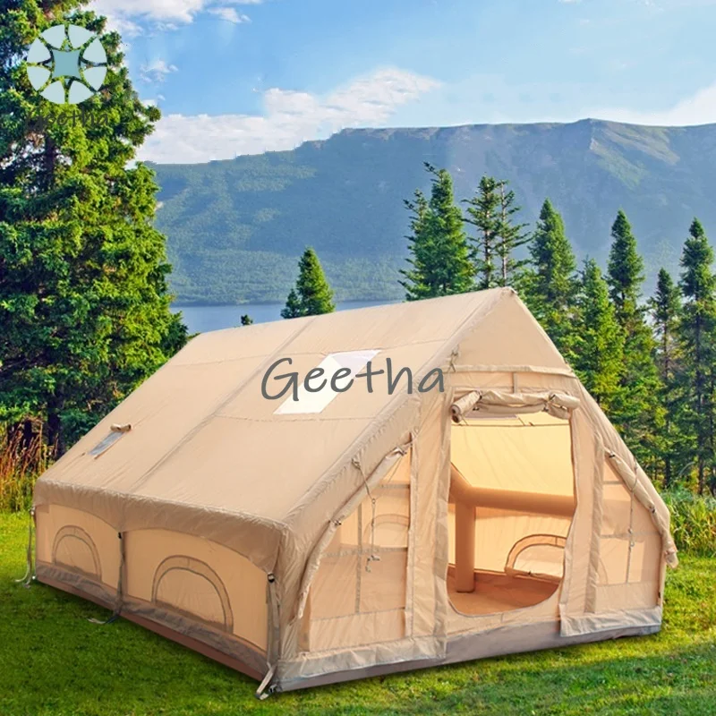 

12 Square Meters Family Outdoor Camping Inflatable Tent with Pump