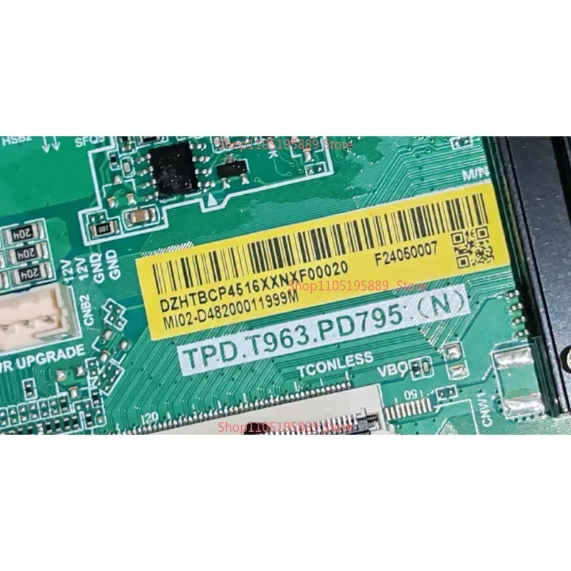 

TPD.T963.PD795(N) F24050007 Материнская плата Smart WiFi сетевого телевидения, хорошо протестирована, физическое фото