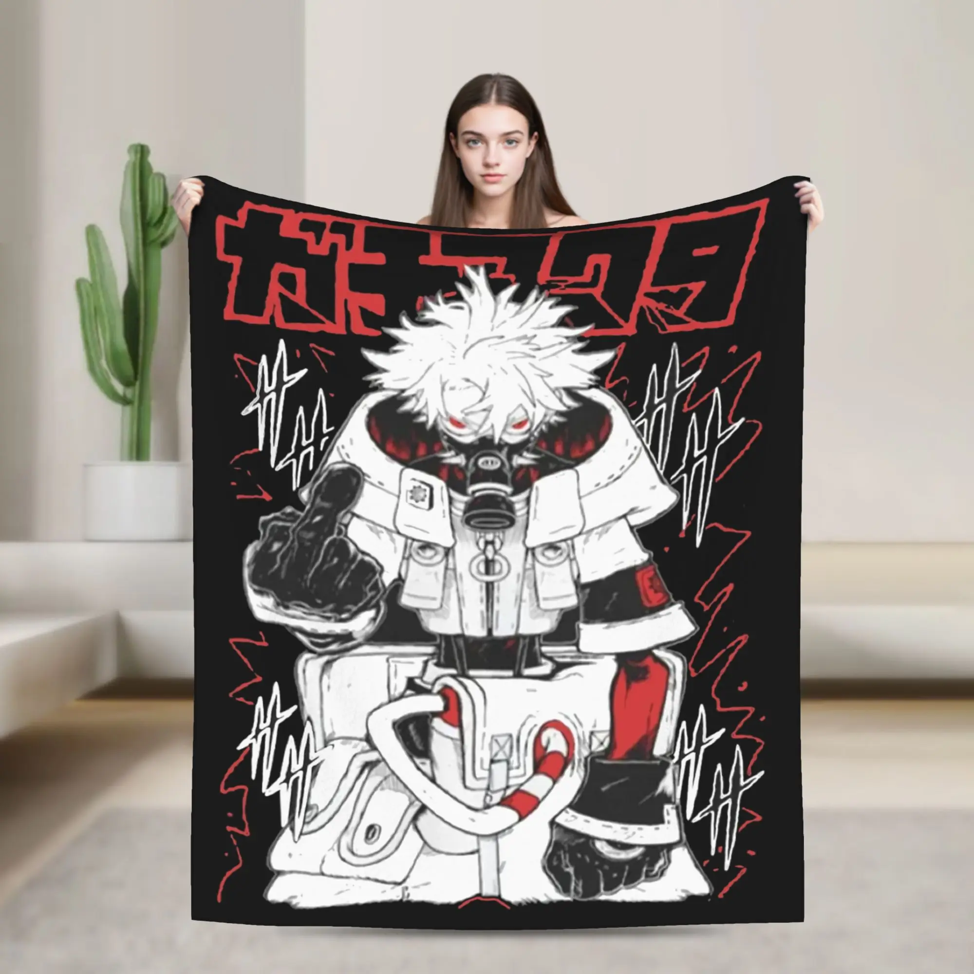 

Rudo Surebrec Gachiakuta аниме одеяло бархатное осенне-зимнее портативное мягкое одеяло для дивана офисное постельное белье пледы