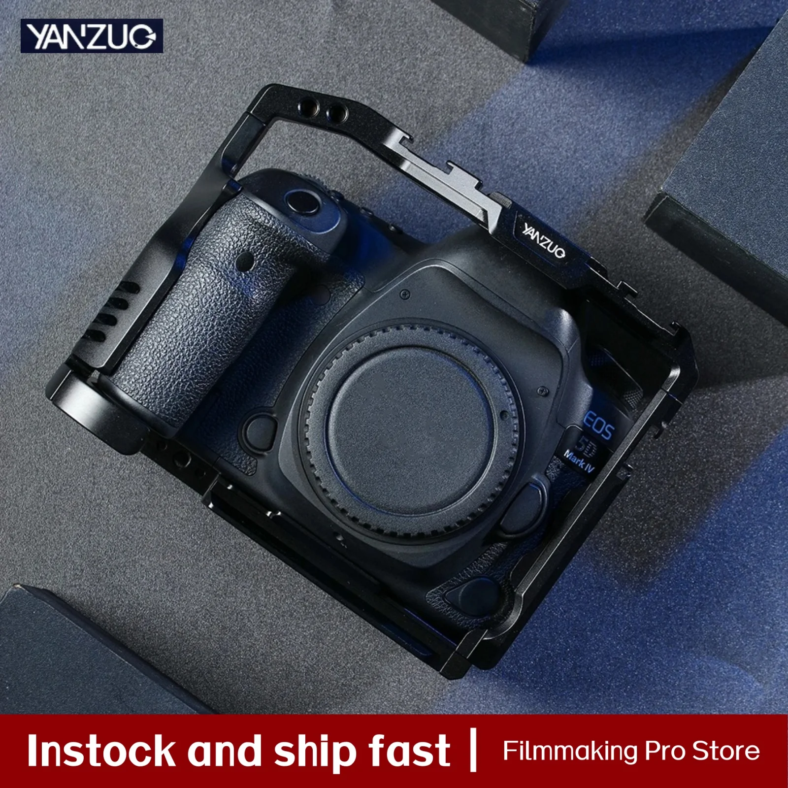 

Клетка из алюминиевого сплава YANZUO 5D4 для камеры Canon 5D4 5D3 6D2 7D2