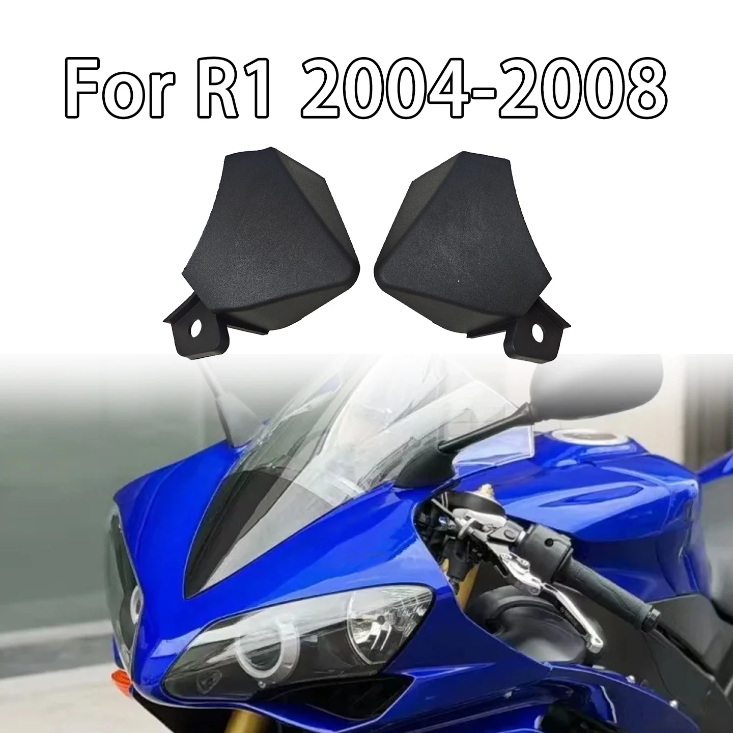Motorcycle Front Headlight Rear Waterproof Cover Instrument Inner Side Fairing For Yamaha YZF R1 YZF-R1 2004 2005 2006 2007 2008