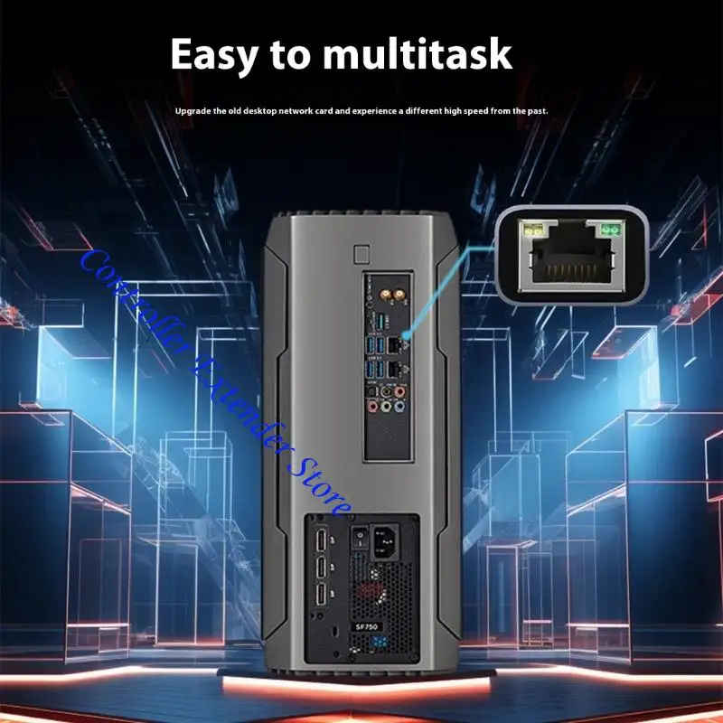 N84B PCIe a RJ45 Tarjeta red PCIe Networking Card 10/100/2500/5000Mbps RTL8126 Tarjeta Ethernet Gigabit chip para