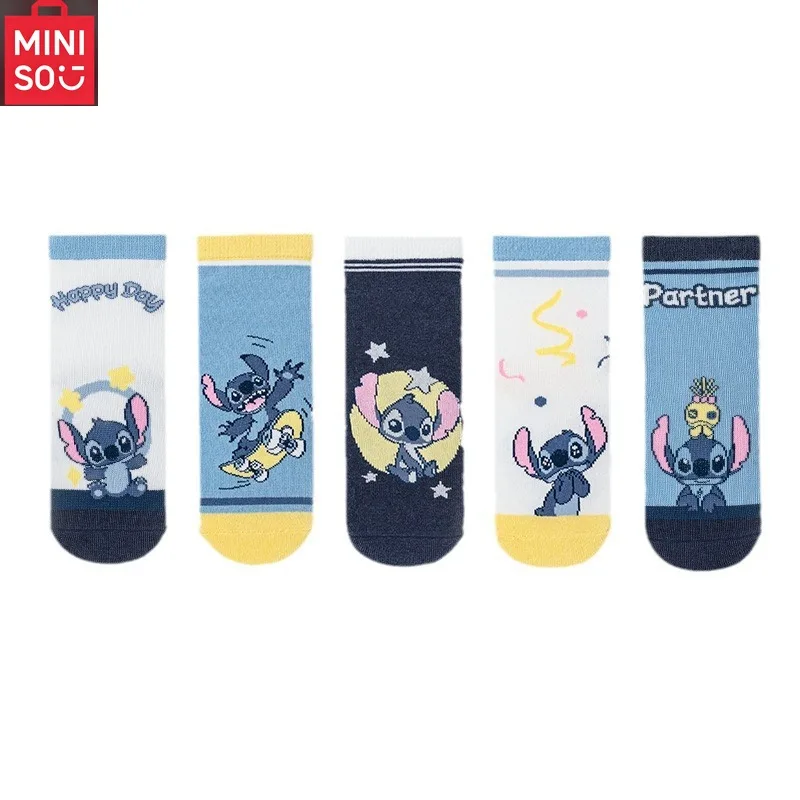 5 أزواج الأطفال الجوارب الكرتون غرزة الصبي الجوارب ربيع الخريف الأوسط جورب أنبوبي القطن لطيف الاطفال الجوارب فتاة جورب حجم 1-12 سنة #5