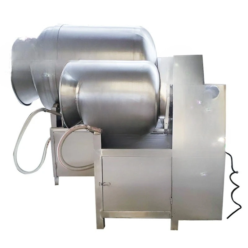 

Chicken wing rolling and kneading machine Adjustable speed vacuum flavoring machine Beef rapid marinating machine